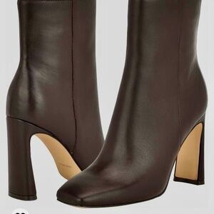 Nine West Tiddo Ankle Boot~Coffee~Size 5.5